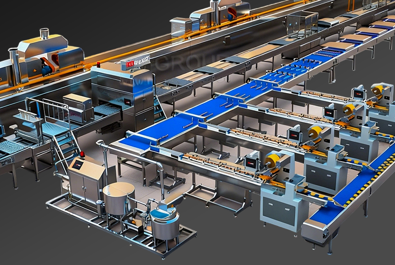 夹心/杯形蛋糕生产线