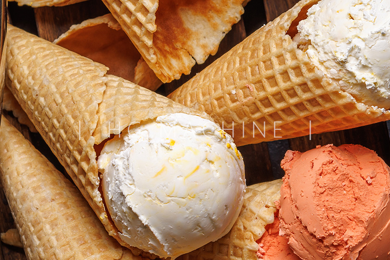 冰淇淋甜筒生产线